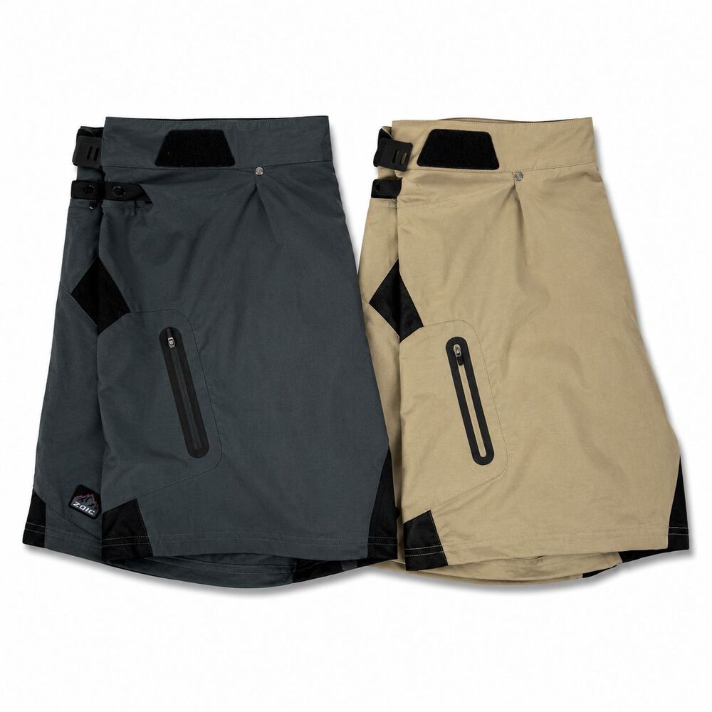 ZOIC Ether 9 MTB Mountain Bike Shorts Men 3XL Gray Trail Cycling Performance